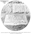 D.A.R. Church Cornerstone Marker